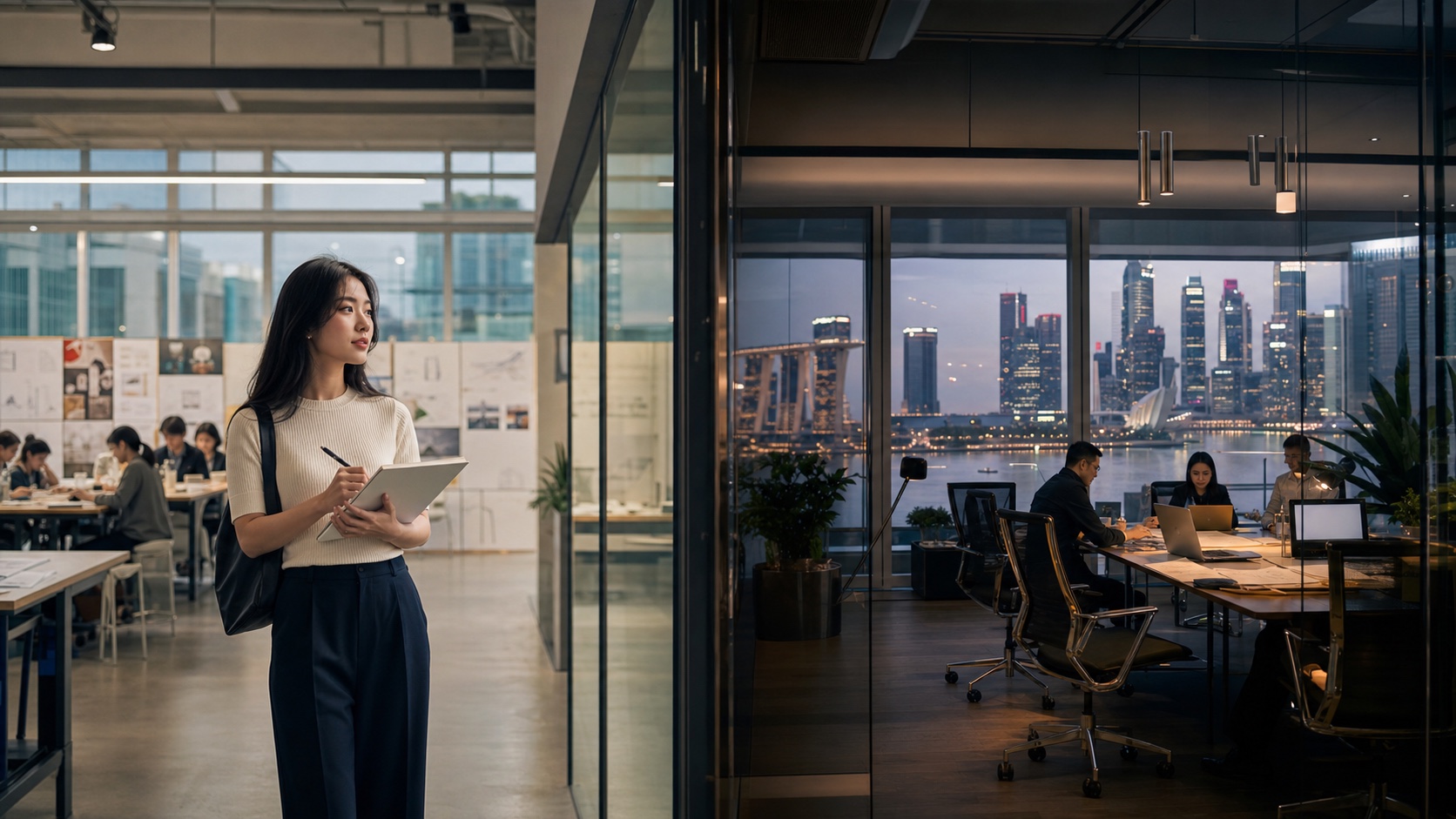Study Abroad in Singapore System 6+6: 6 months of study, 6 months of internship