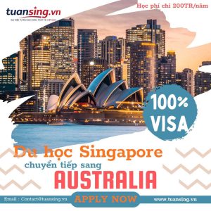 du học singapore chuyển tiếp sang Úc